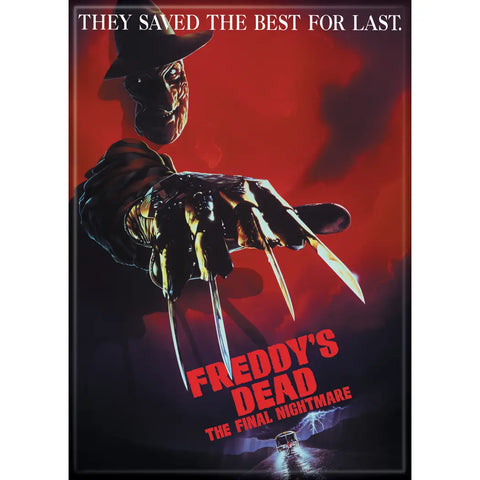Freddy’s Dead The Final Nightmare Horror Magnet