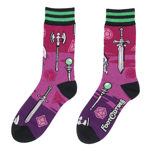 Foot Clothes Crew Socks of Wounding