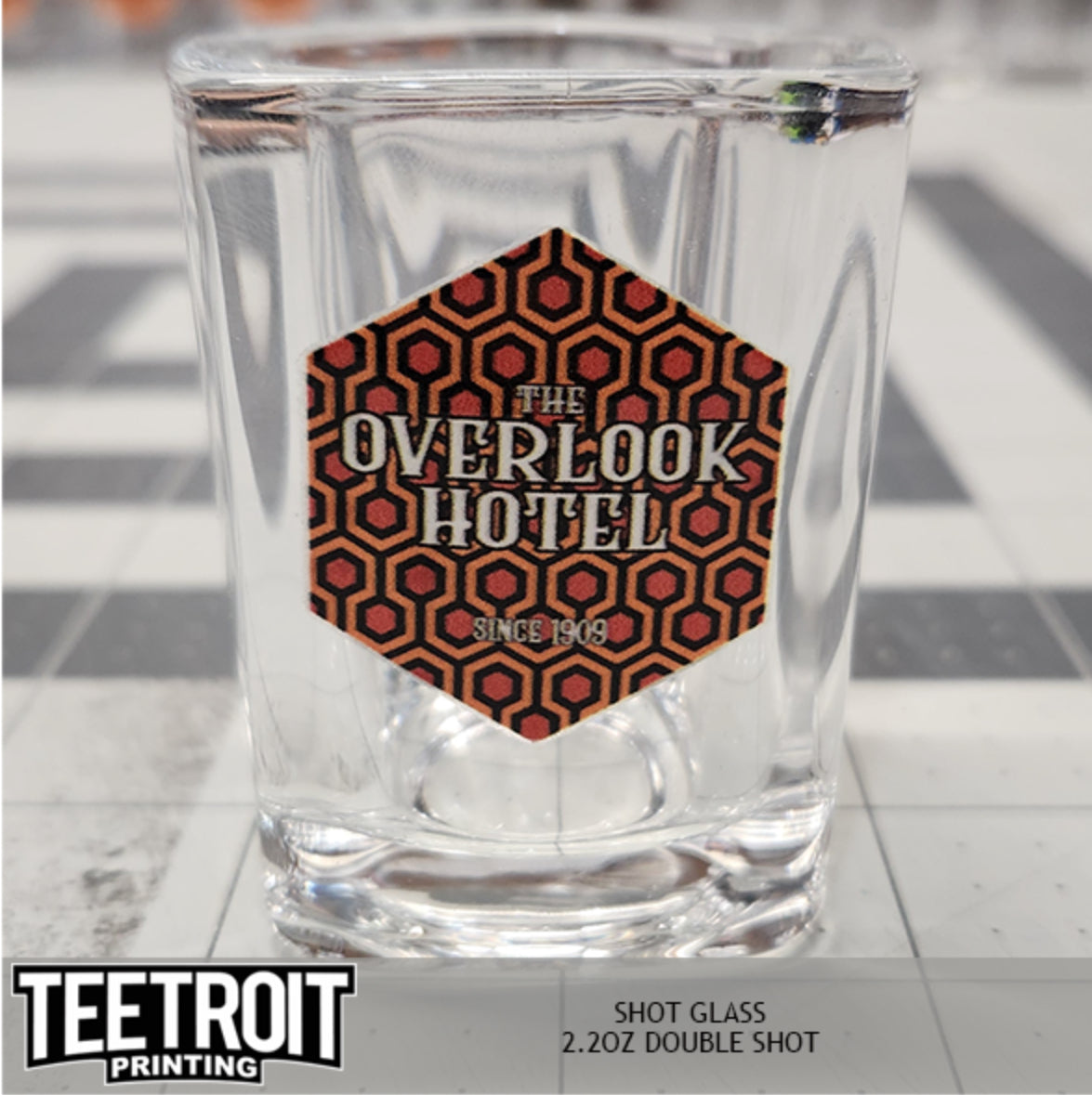 Teetroit The Shining Shot Glass