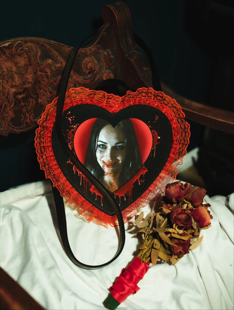 Jennifer’s Body Heart Cross Body Bag