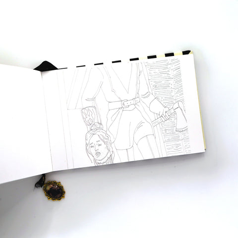 The Art of Jenn Wakely Sleepy Hollow Coloring Book