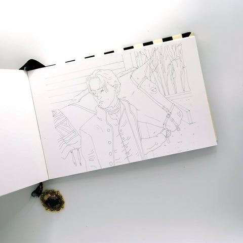 The Art of Jenn Wakely Sleepy Hollow Coloring Book