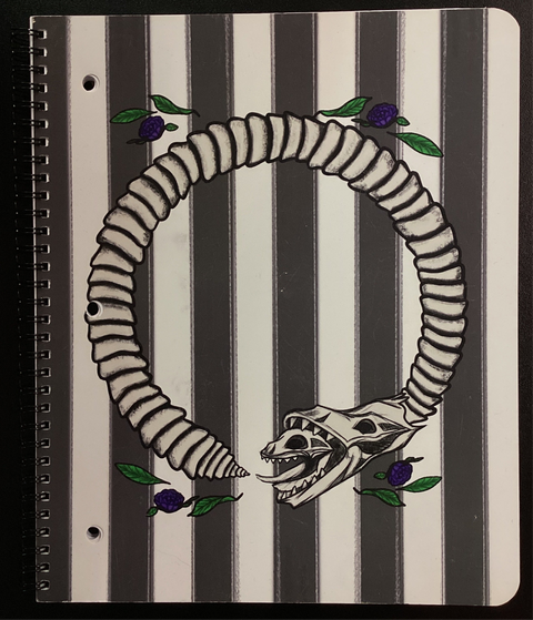 Cozy Coven Beetlejuice Notebook