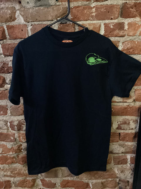 StitchnStabs Embroidered Crow Skull Tee