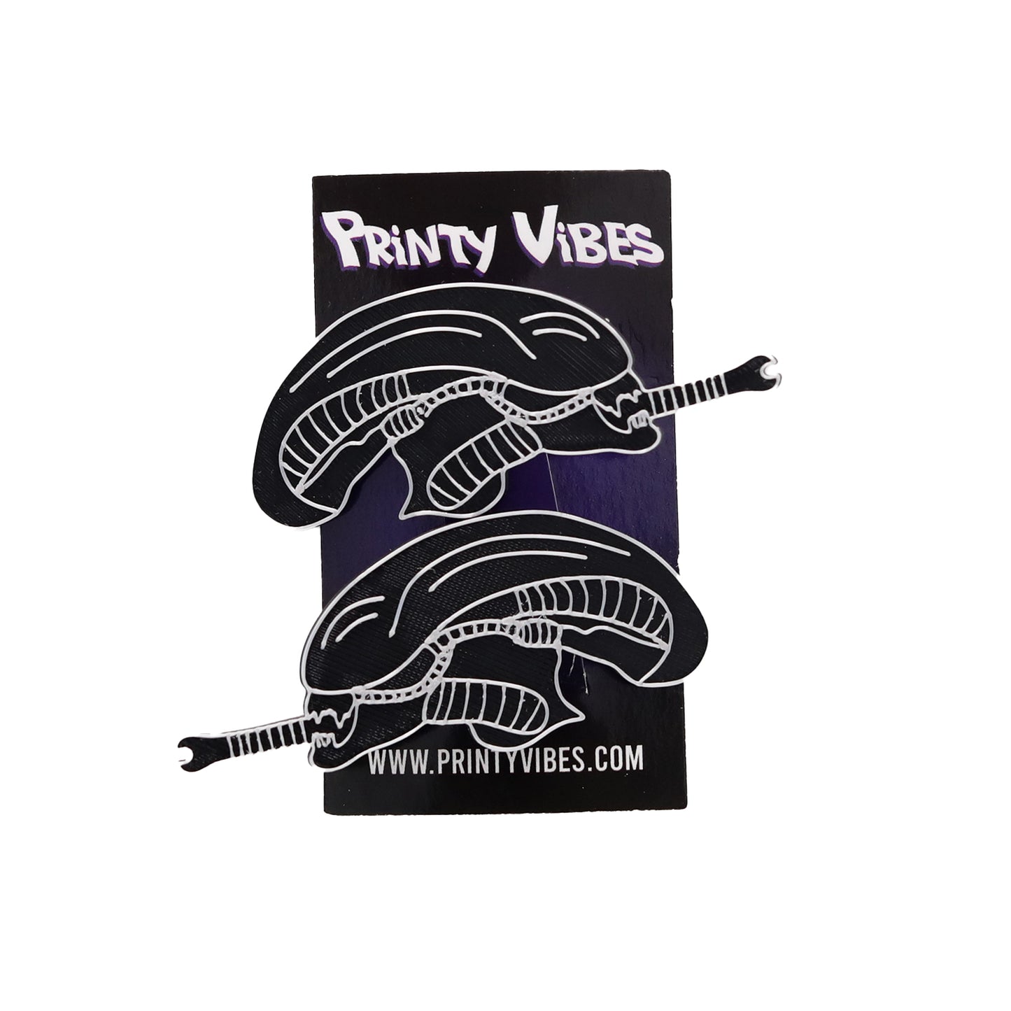 Printy Vibes Alien Hair Clip