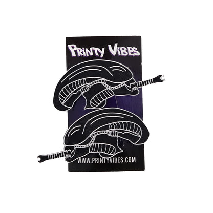 Printy Vibes Alien Hair Clip
