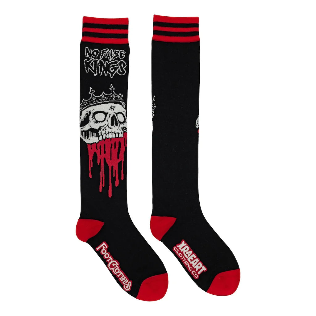 FootClothes No False Kings No False Gods Knee-Socks