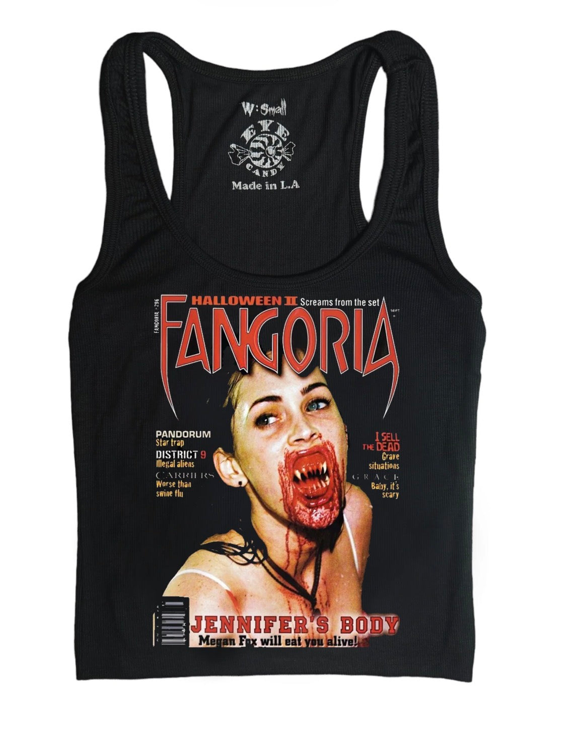 Vera’s Eyecandy Jennifer's Body Fangoria Ribbed Tank Top