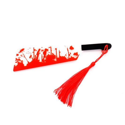 Blood Splatter Cleaver Bookmark