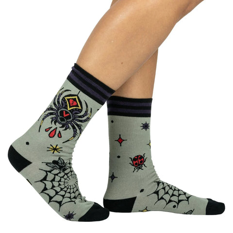 Foot Clothes Widow’s Web Socks