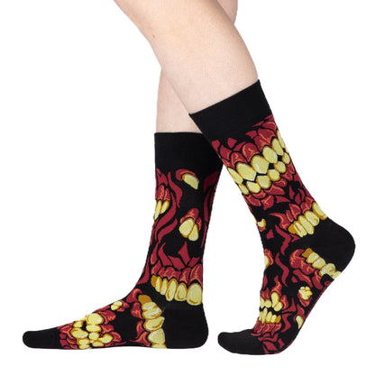 Foot Clothes Crew Chompers Socks