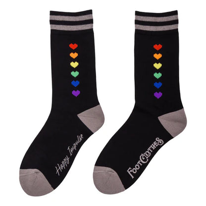 Foot Clothes Pride Pixel Socks