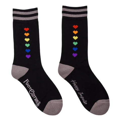 Foot Clothes Pride Pixel Socks