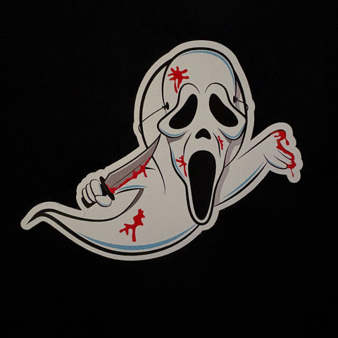 Mistyk 1 Design Casper Ghostface Sticker