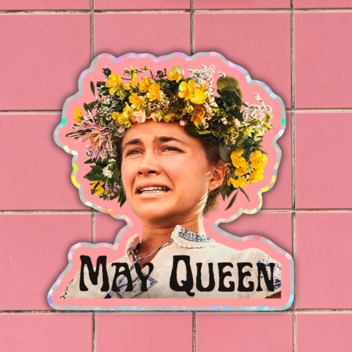 Belladonna Book Coven Midsommar May Queen Sticker