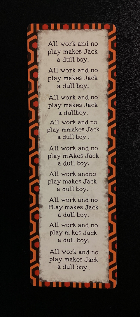Cozy Coven The Shining Bookmark