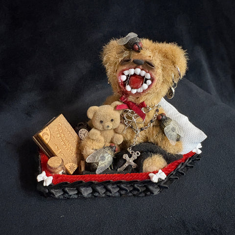Foster Casel Art Evil Bears Coffin