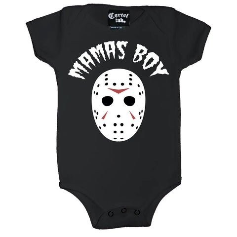 Cartel Ink Mamas Boy Baby Onesie