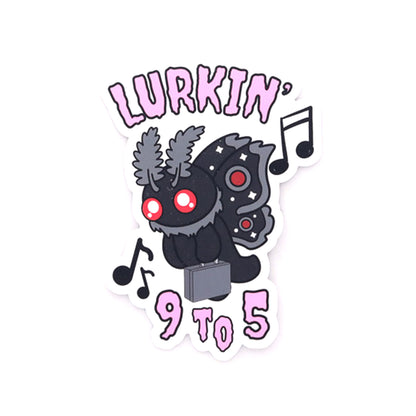 Pegatina de Mothman Kawaii Lindo y Tóxico