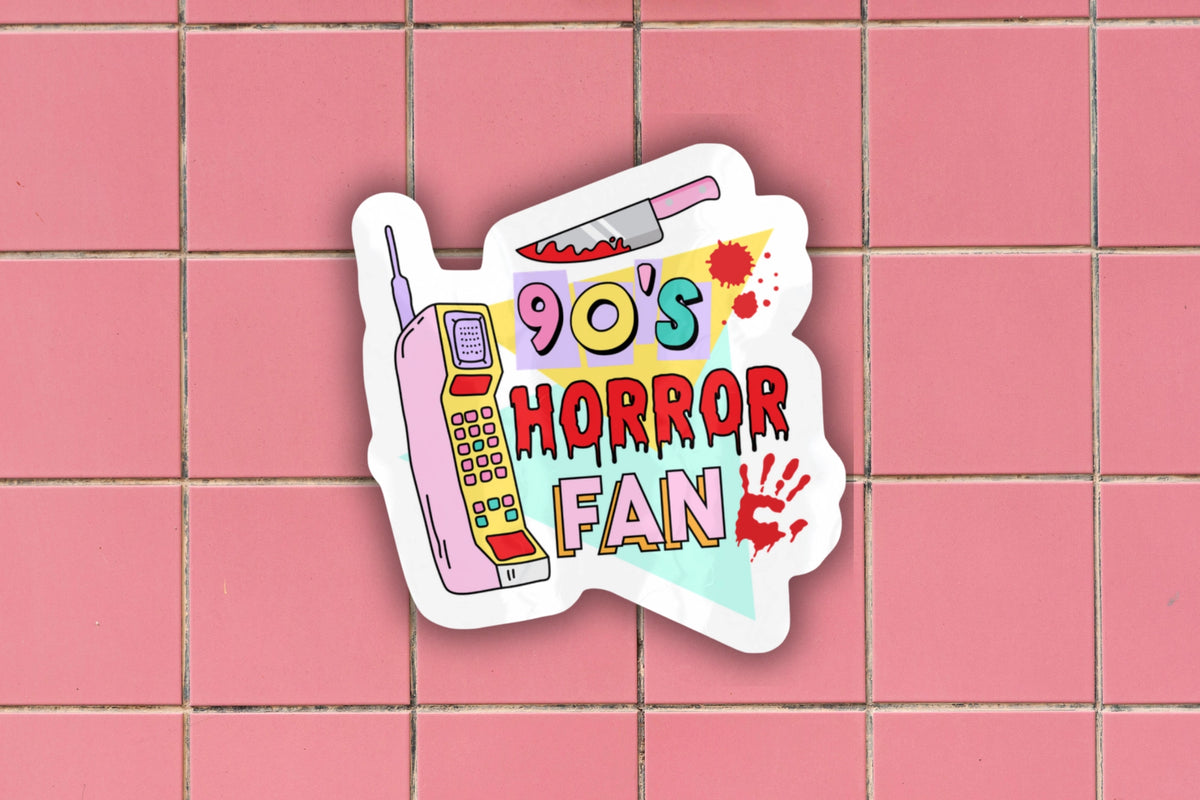 Belladonna Book Coven 90’s Horror Fan Sticker