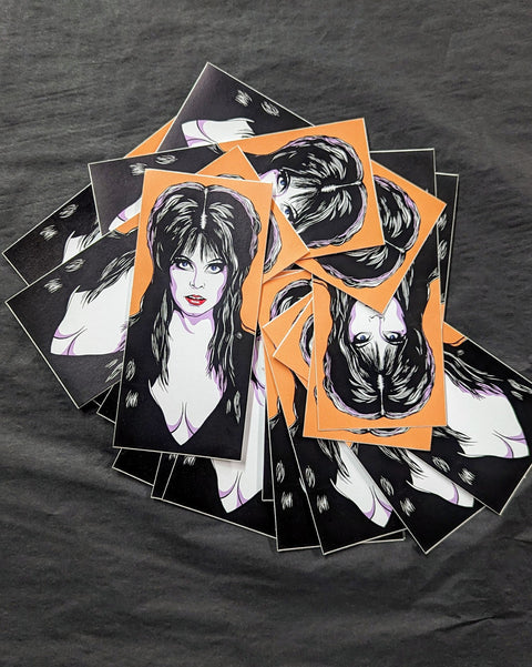 Screenmonsters Elvira Sticker