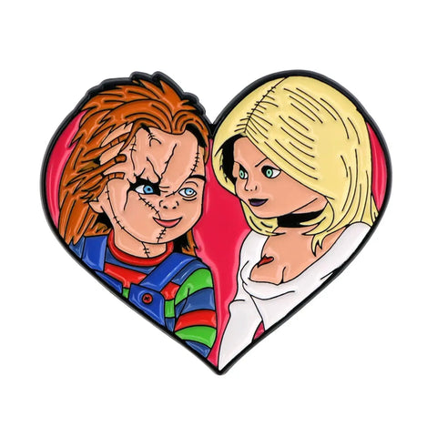 Bride of Chucky Horror Pin