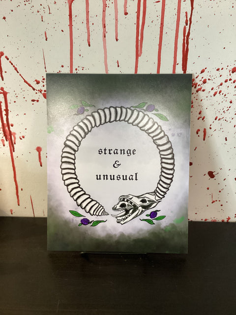 Cozy Coven Beetlejuice Strange & Unusual Print