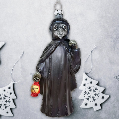 Ornamentally You Horror Ornament Plague Doctor