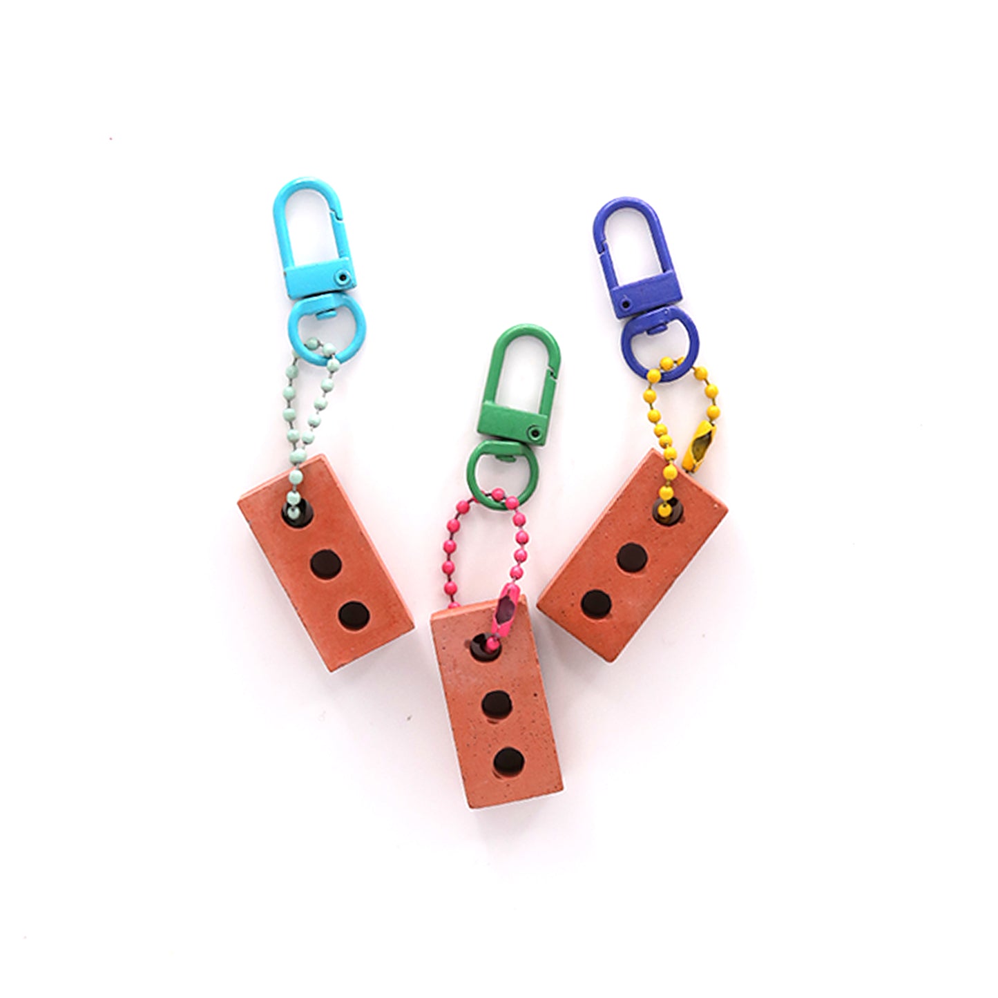 Empath Art "Pride Is A Protest" Brick Keychain