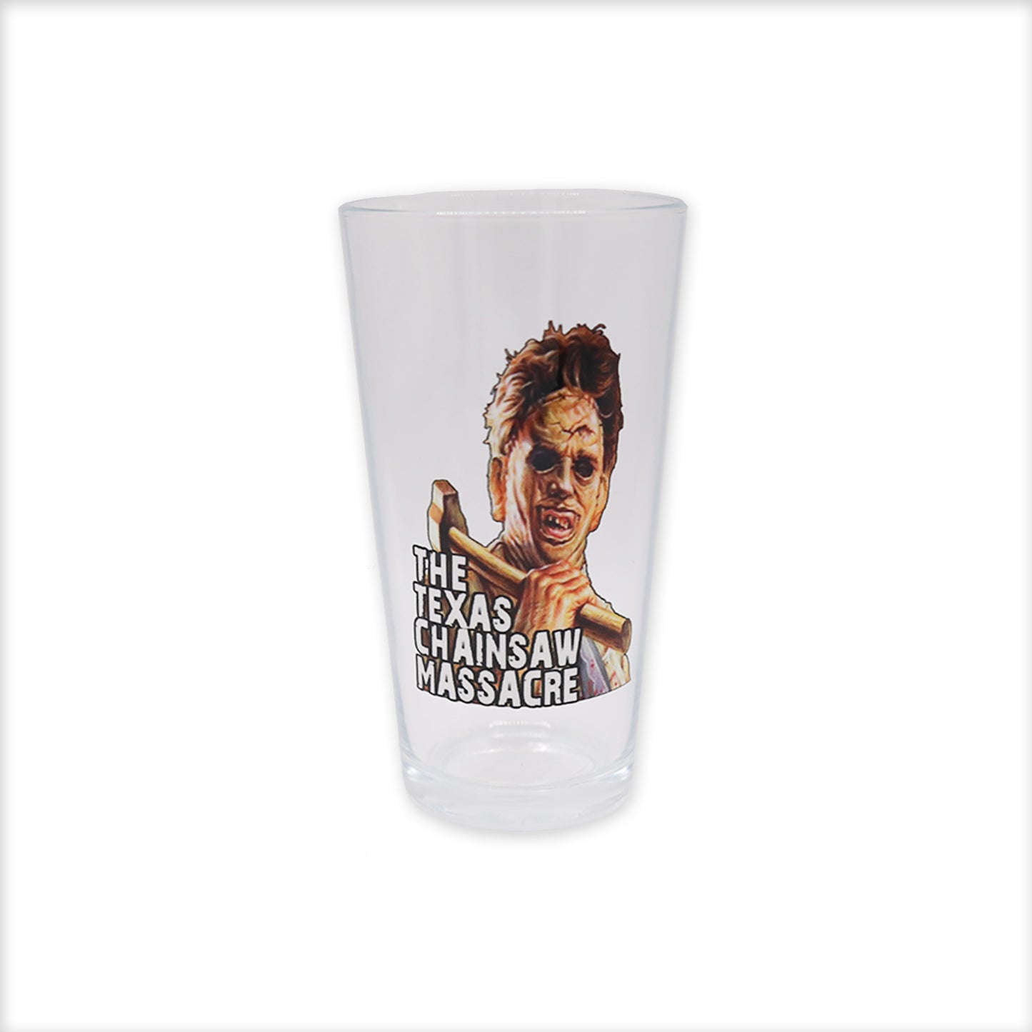 Teetroit Texas Chainsaw Massacre Pint Glass