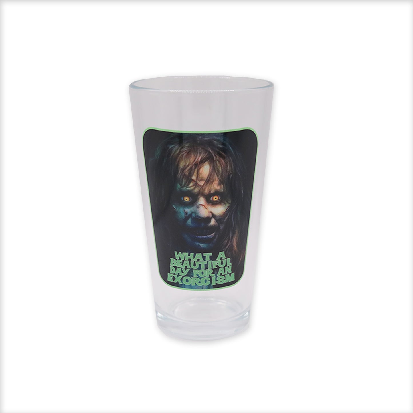 Teetroit The Exorcist Pint Glass
