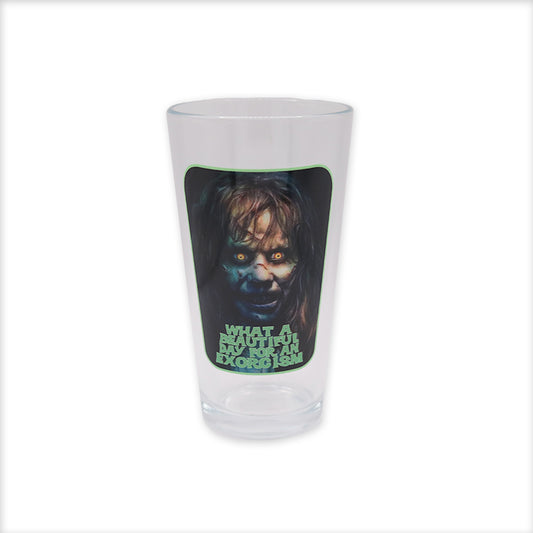 Teetroit The Exorcist Pint Glass