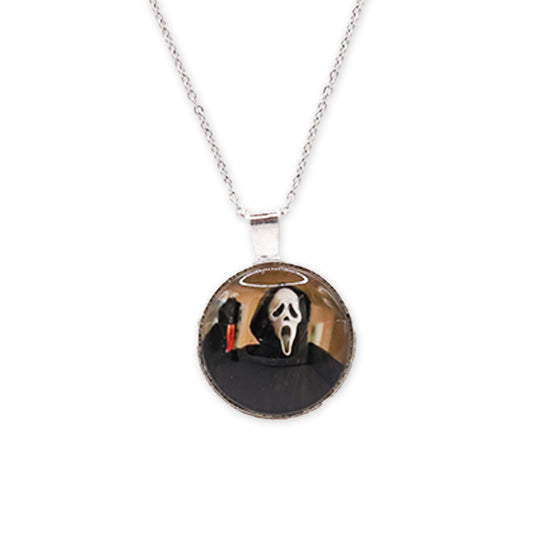 Collar de ofrendas del cementerio con grito