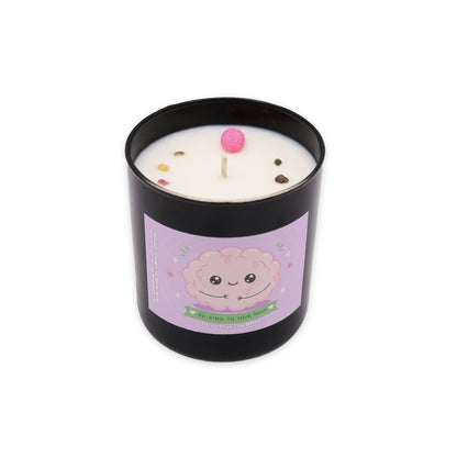 Mental Health Awareness Month Candle