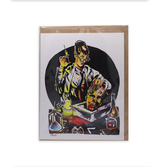 Nancran Re-Animator Art Print