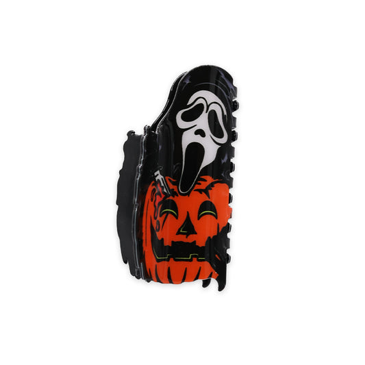 Scream Pumpkin Hair Clip