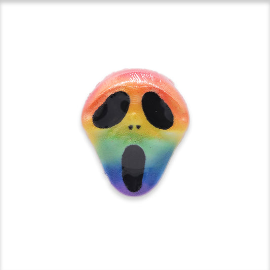 Scream Rainbow Ghostface Bath Bomb