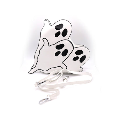 Bolso cruzado "White Ghost Trio"