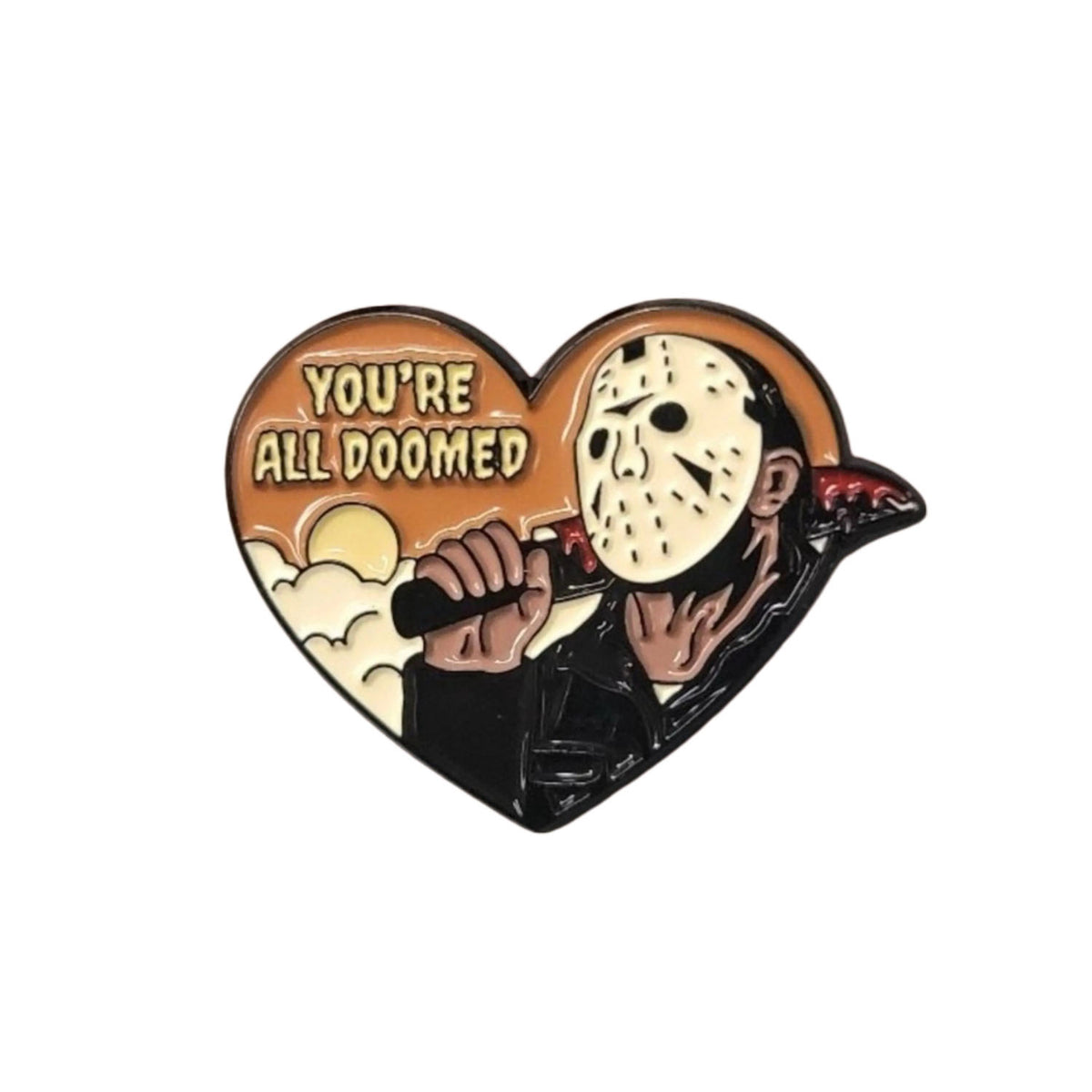Están Todos Condenados Pin de Viernes 13