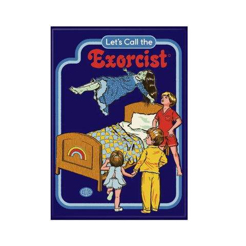 Imán "Llamemos al Exorcista" de Steven Rhodes