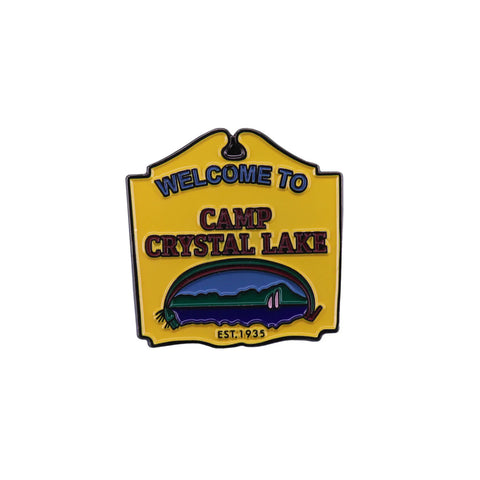 Pin Viernes 13 Campamento Crystal Lake