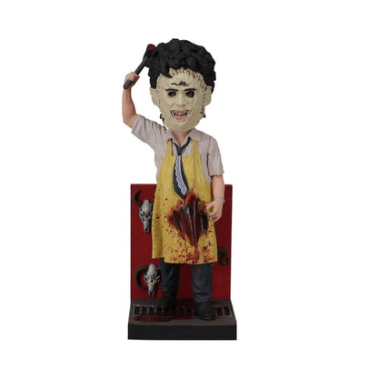Muñeco cabezón de Leatherface de La matanza de Texas de Royal Bobbles