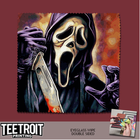 Teetroit Ghostface Eyeglass Wipe