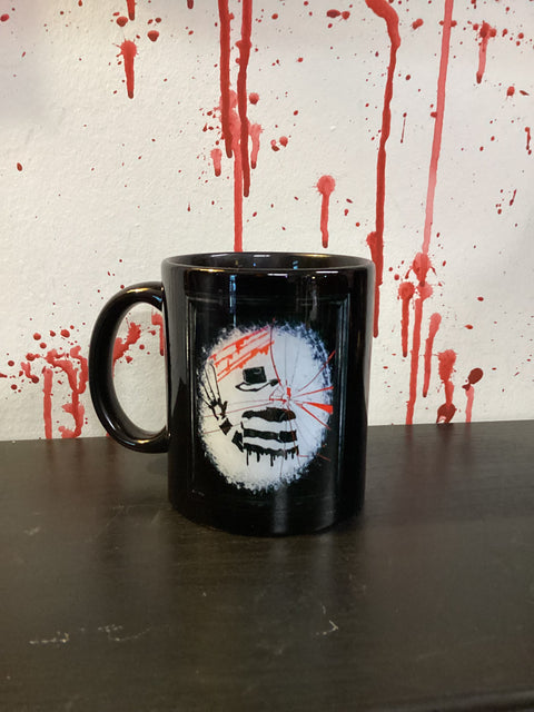 Hauntingly Familiar Nightmare on Elm Street Coffee Mug
