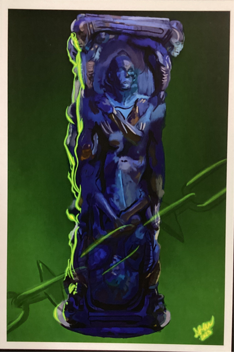Horrifying Hot Sauce Hellraiser 3 Print