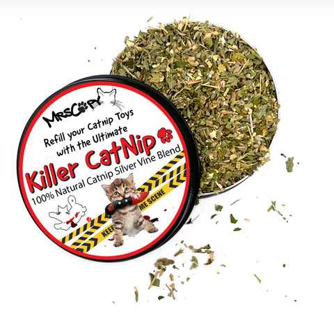 Killer Catnip and Silver Vine Refill Tin