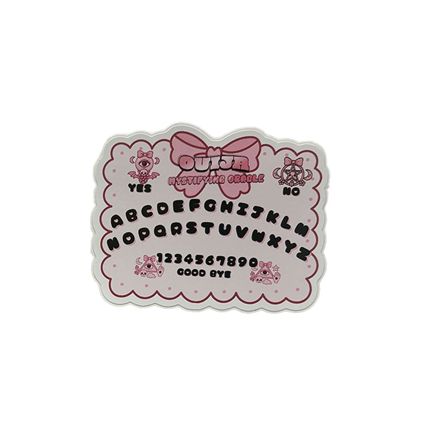 Adorrible Pink Ouija Sticker