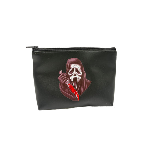 Rebel Skulls Scream Makeup Bag