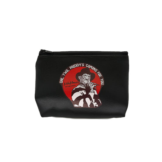 Rebel Skulls Nightmare On Elm Street Makeup Bag