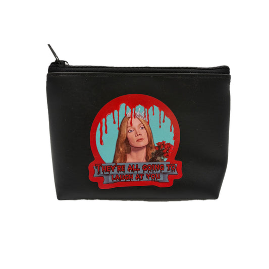 Rebel Skulls Carrie Makeup Bag